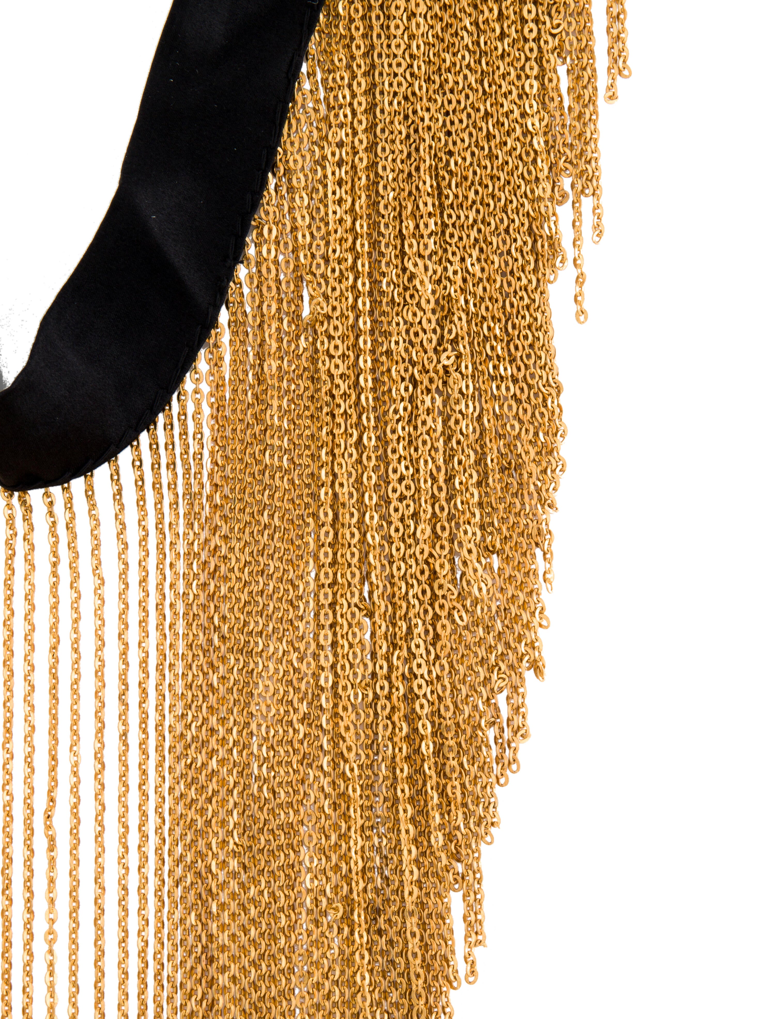 18K TriColor Gold Omega Chain Necklace Gold, 18K Yellow Gold Collar