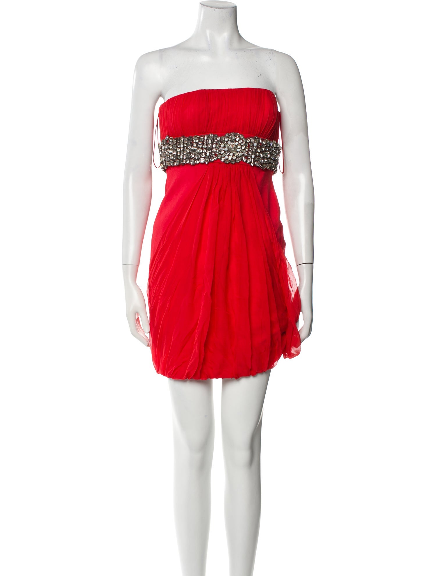 Randi Rahm Strapless Mini Dress