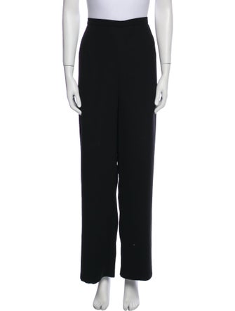 Randi Rahm Wool Wide Leg Pants