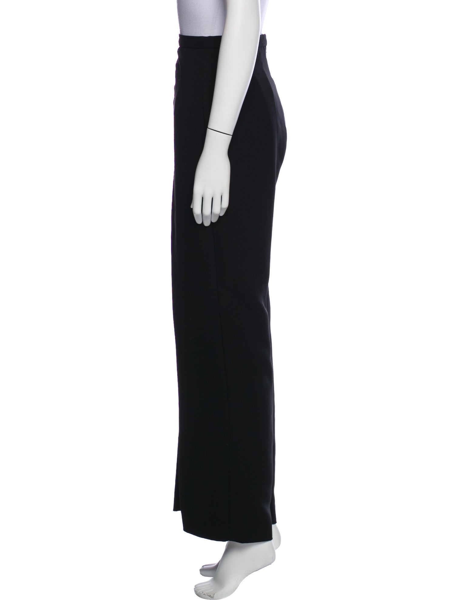Randi Rahm Wool Wide Leg Pants