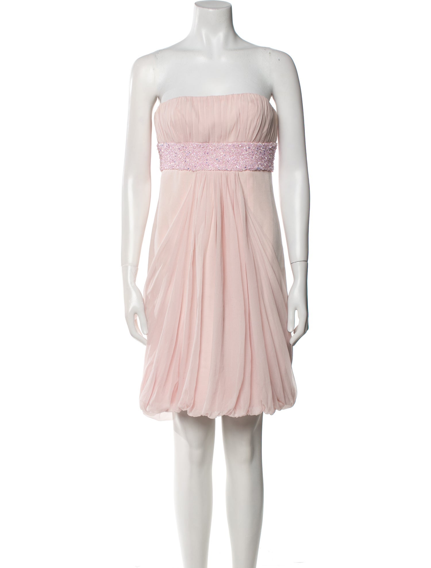 Randi Rahm Strapless Mini Dress