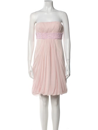 Randi Rahm Strapless Mini Dress