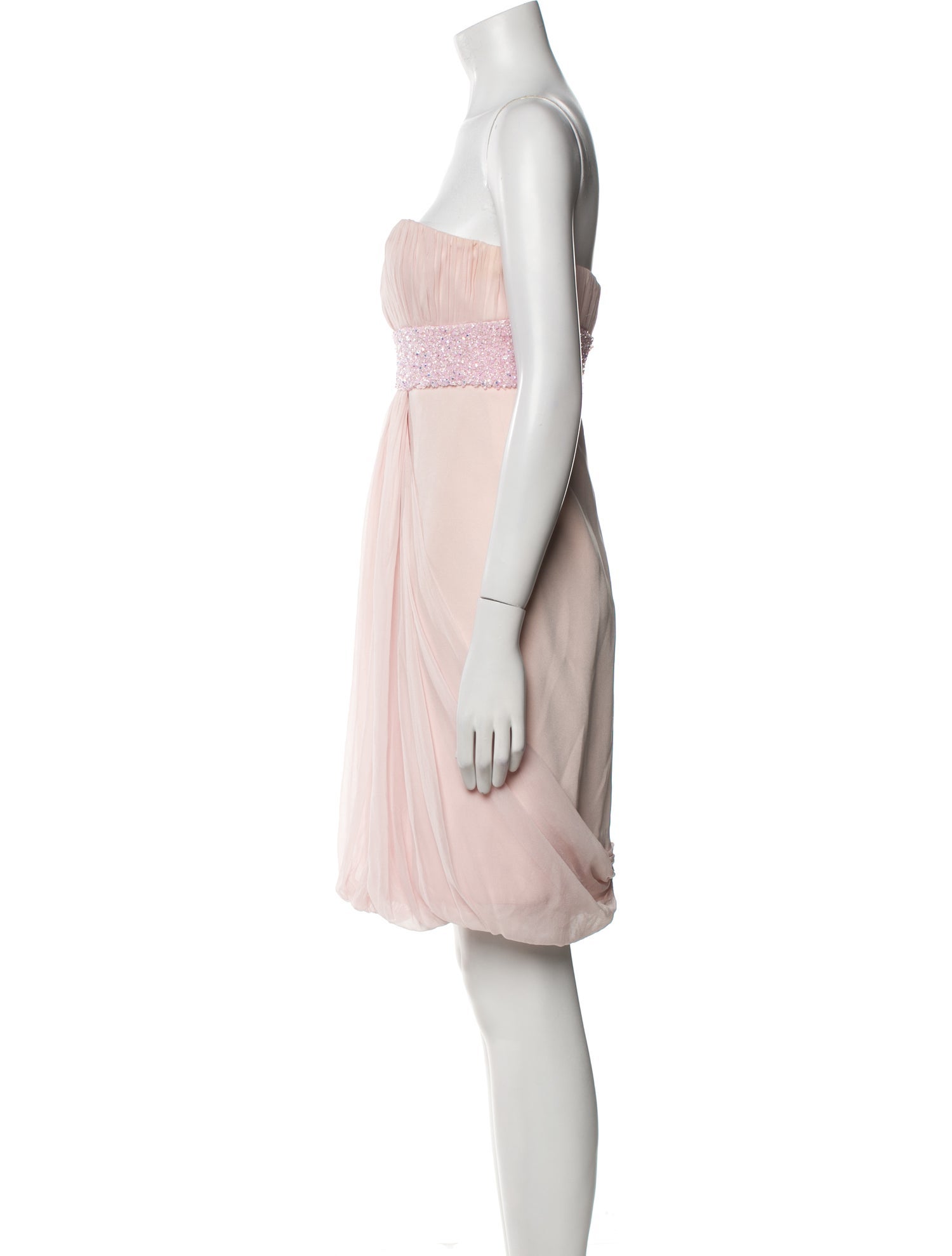 Randi Rahm Strapless Mini Dress