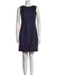Randi Rahm Tweed Mini Dress