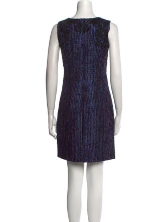 Randi Rahm Tweed Mini Dress
