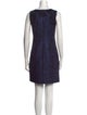Randi Rahm Tweed Mini Dress