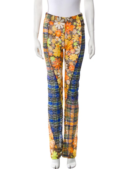 Rave Review Floral Print Wide Leg Pants