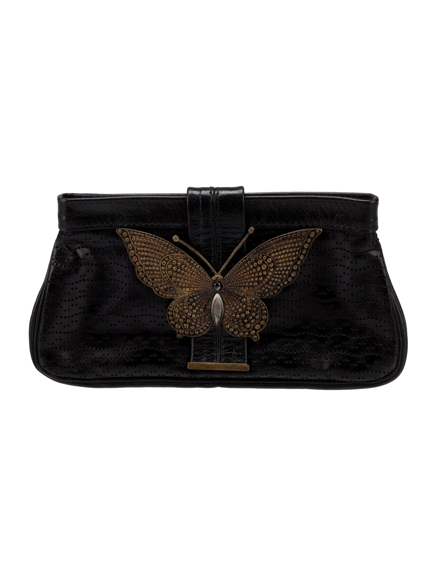 R&Y Augousti Leather Evening Bag