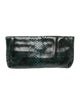 R&Y Augousti Snakeskin Clutch