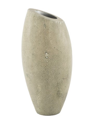 R&Y Augousti Decorative Accents Shagreen Bud Vase