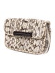 R&Y Augousti Snakeskin Clutch