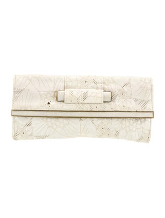 R&Y Augousti Leather Clutch
