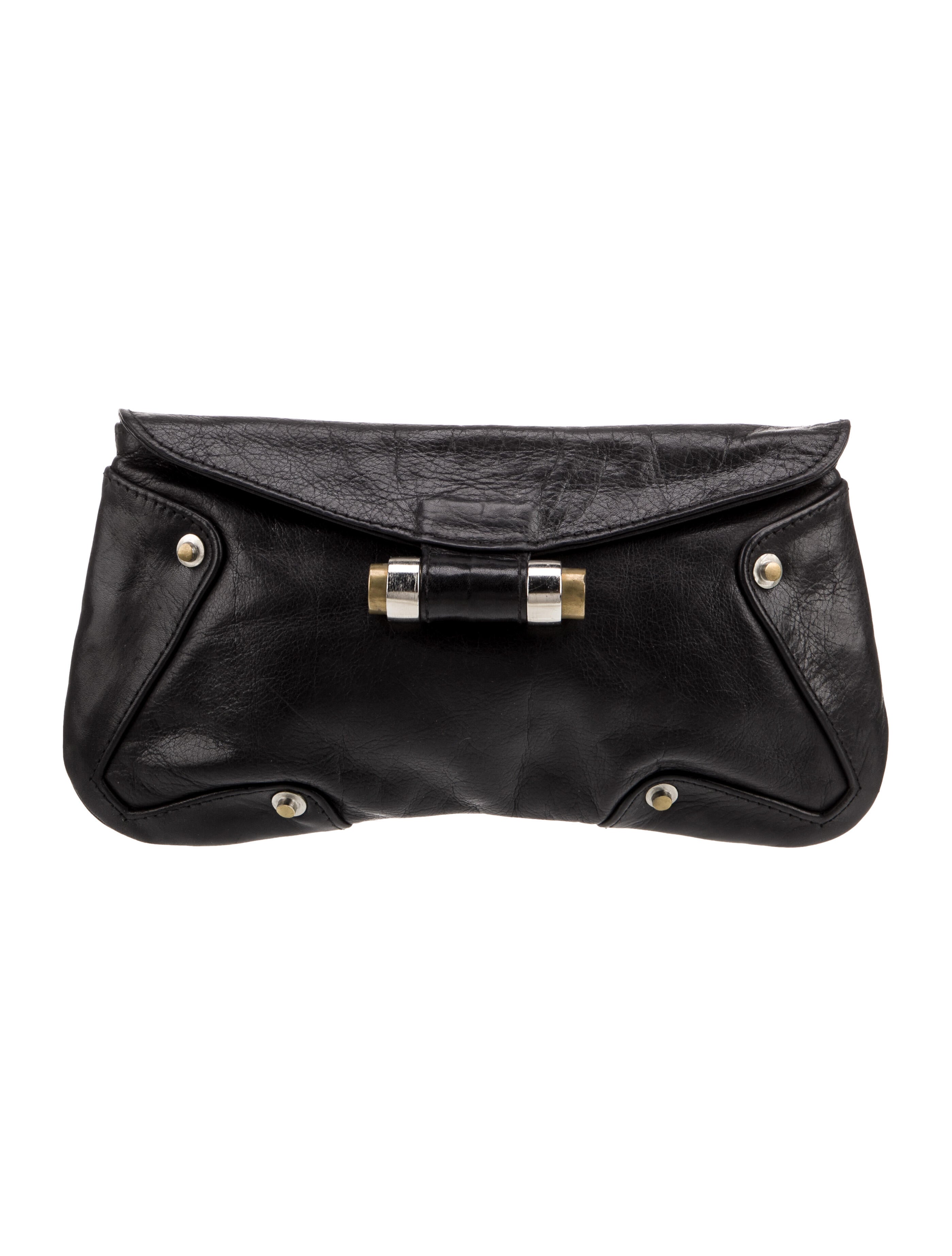 R&Y Augousti Leather Clutch