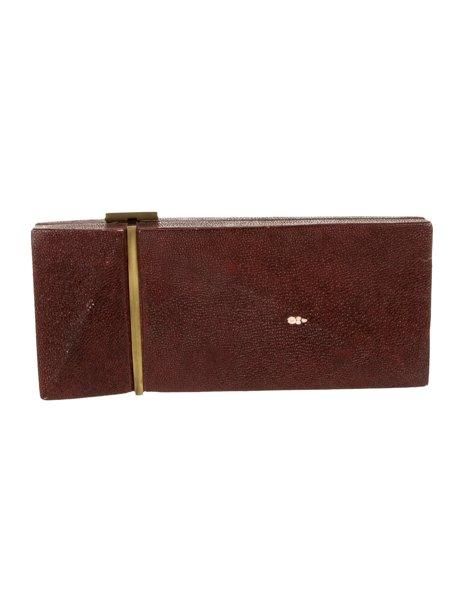 R&Y Augousti Leather Clutch