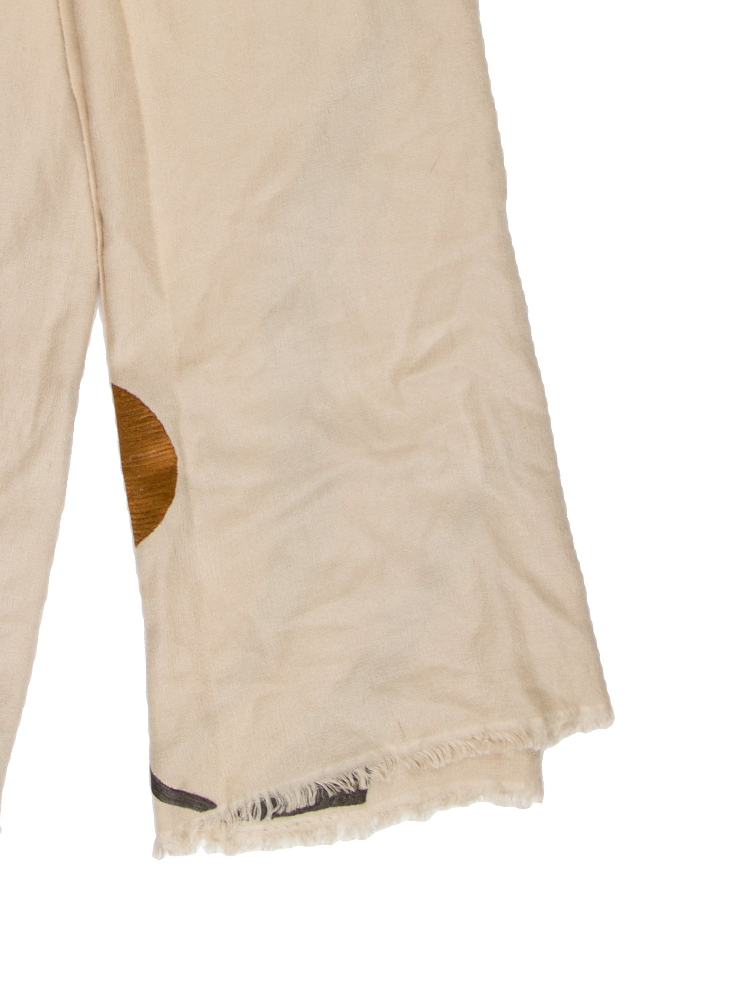 R&Y Augousti Cashmere Printed Scarf