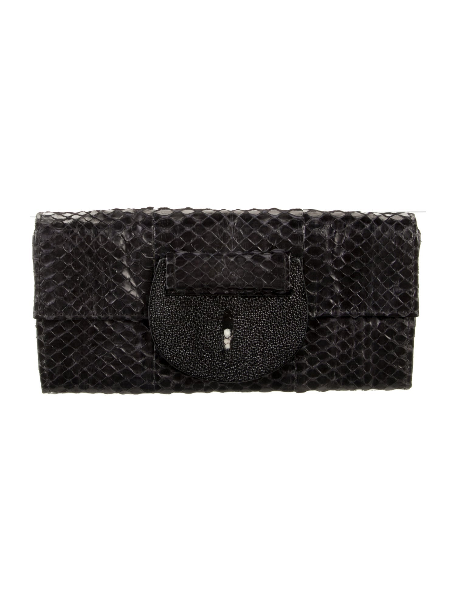 R&Y Augousti Snakeskin Wallet