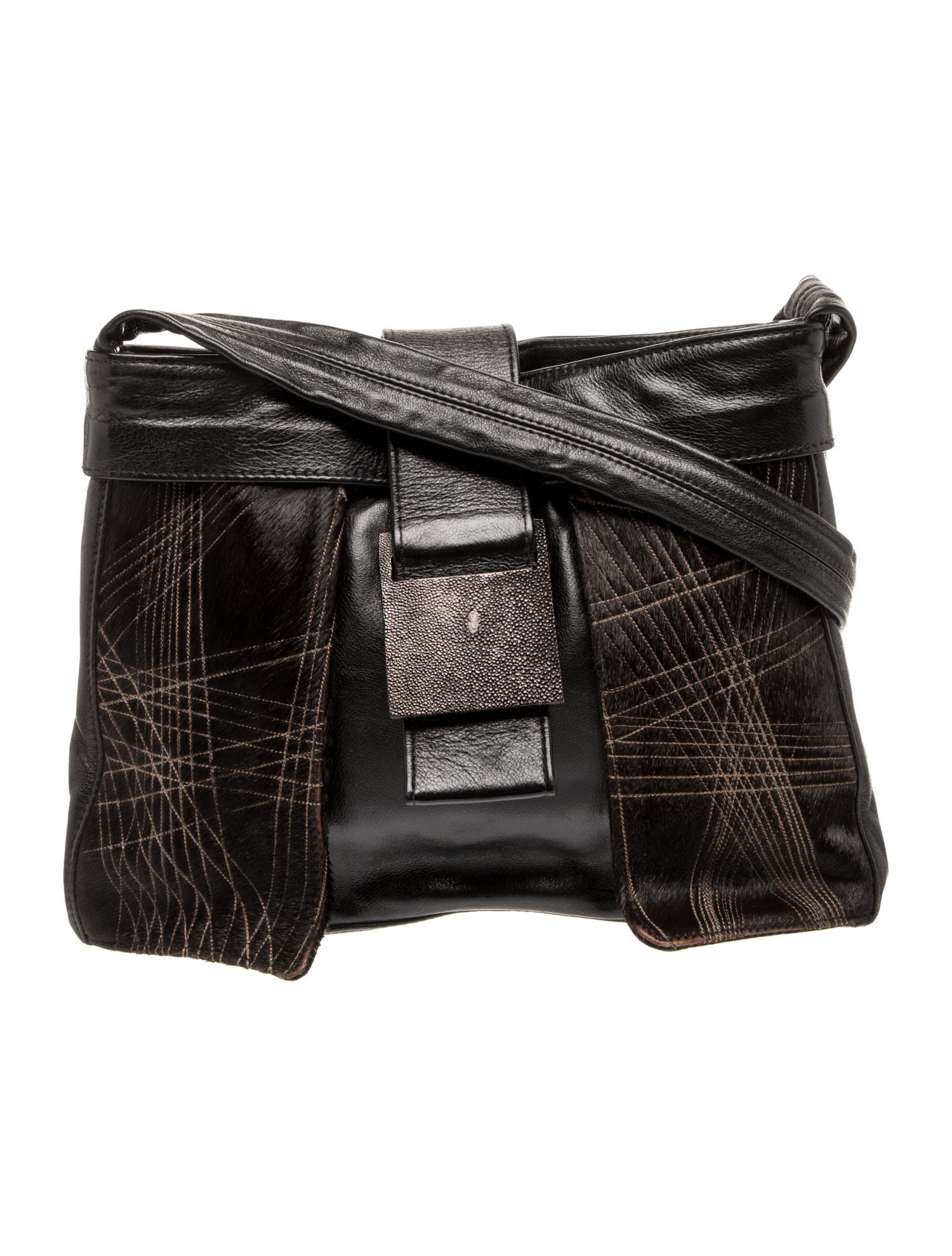 R&Y Augousti Leather Shoulder Bag