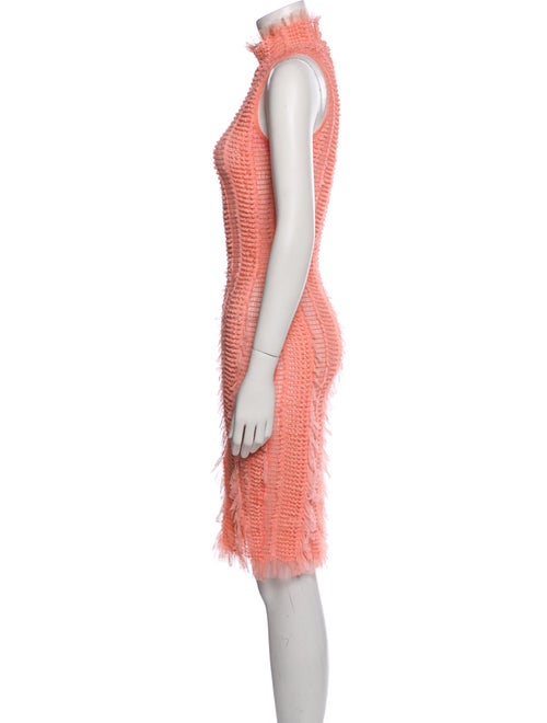 Roberta Einer Turtleneck Knee-Length Dress