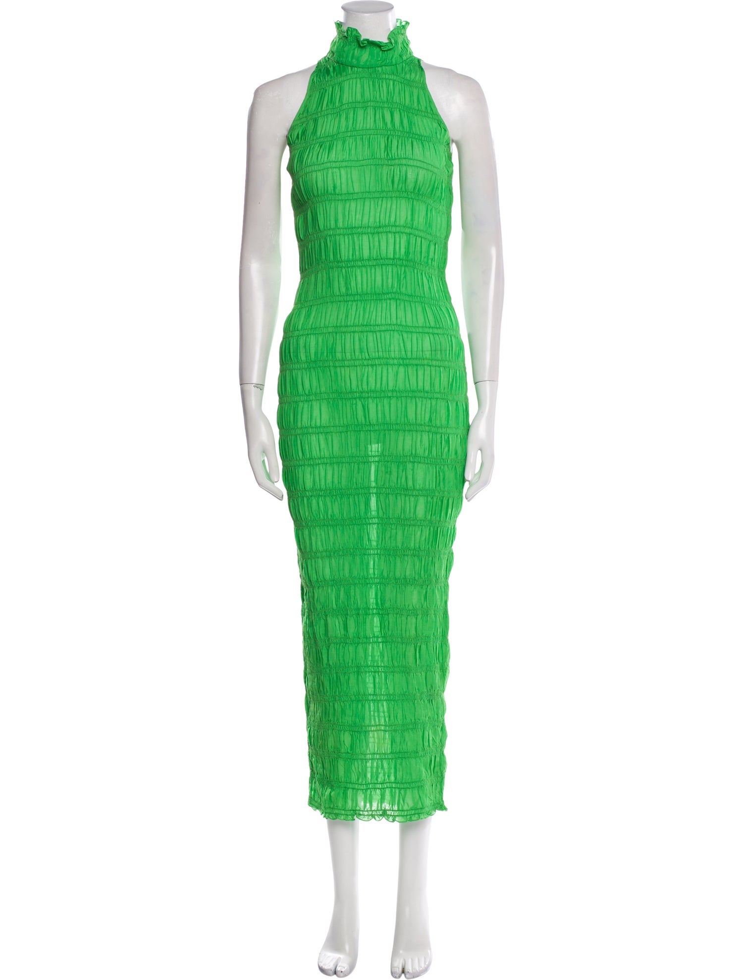 Roberta Einer Mock Neck Long Dress