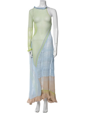 Roberta Einer Colorblock Pattern Cover-Up