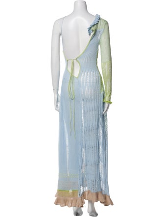 Roberta Einer Colorblock Pattern Cover-Up