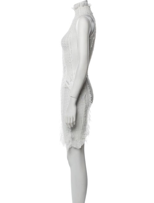 Roberta Einer Mock Neck Mini Dress