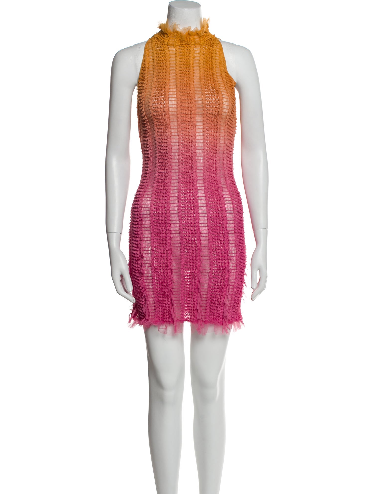 Roberta Einer Mock Neck Mini Dress w/ Tags