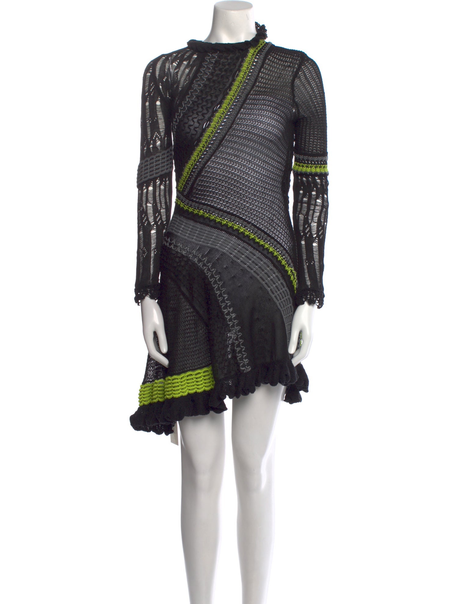 Roberta Einer Striped Mini Dress