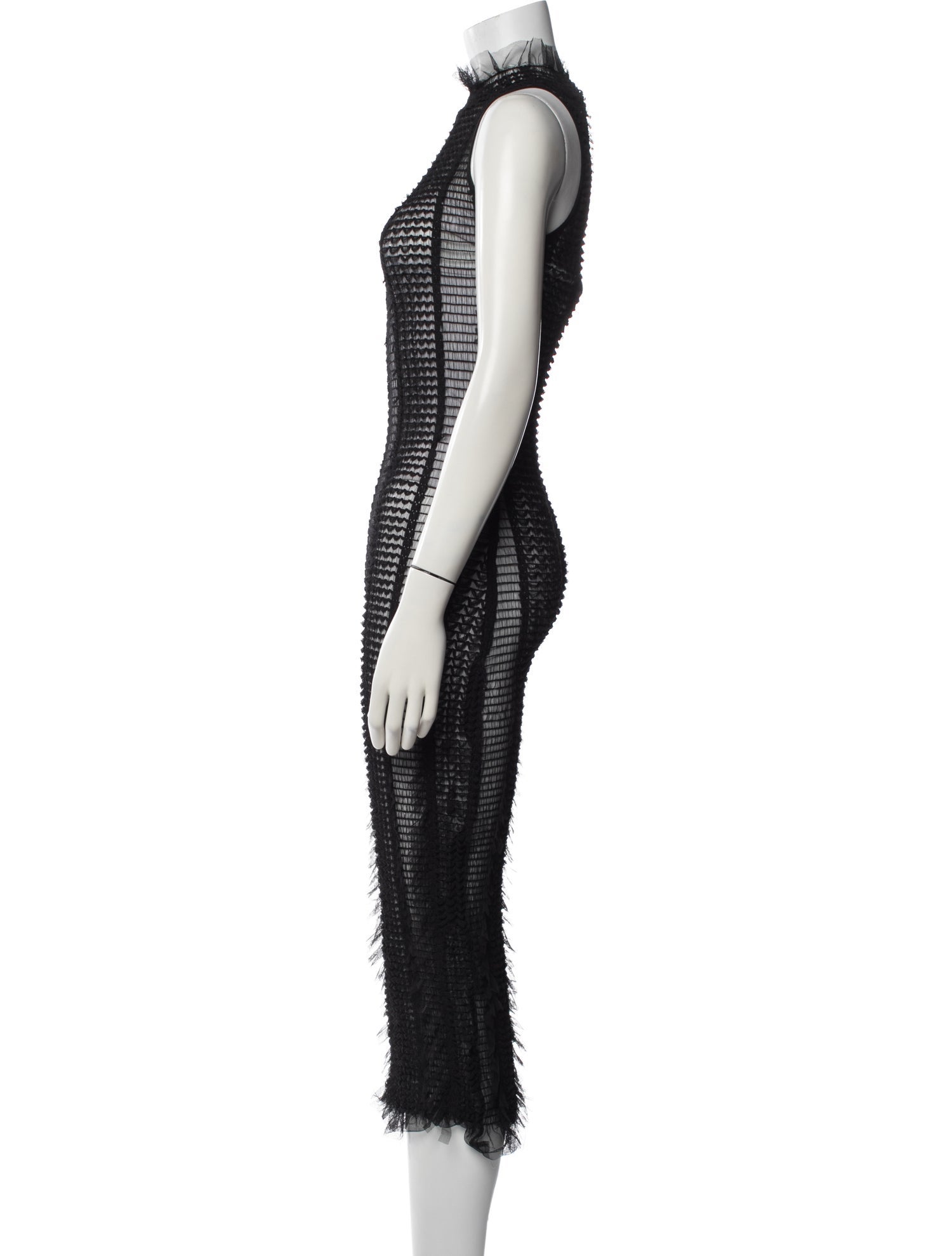 Roberta Einer Printed Midi Length Dress