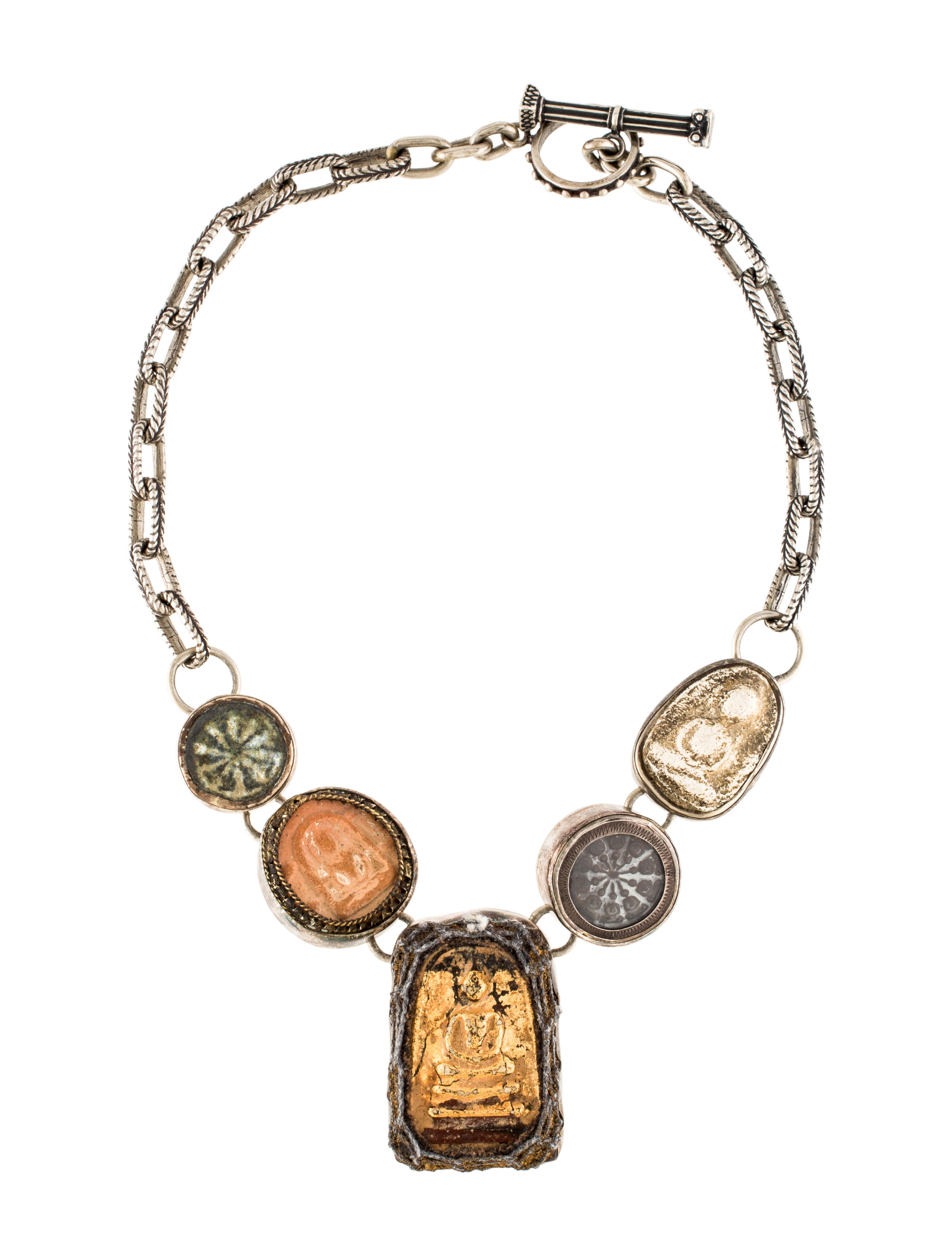 Rebecca Collins Carved Necklace Necklaces RBC20135 The RealReal