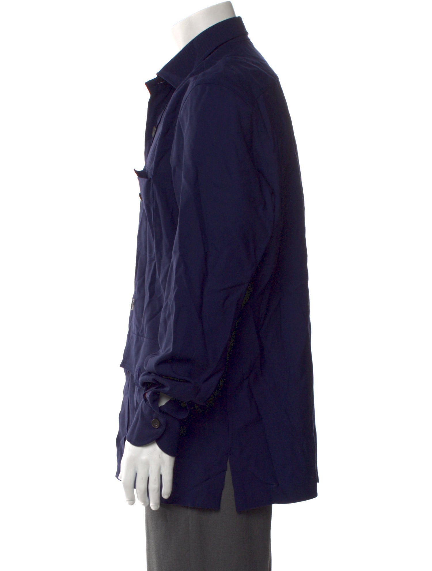 Rubinacci Wool Long Sleeve Shirt