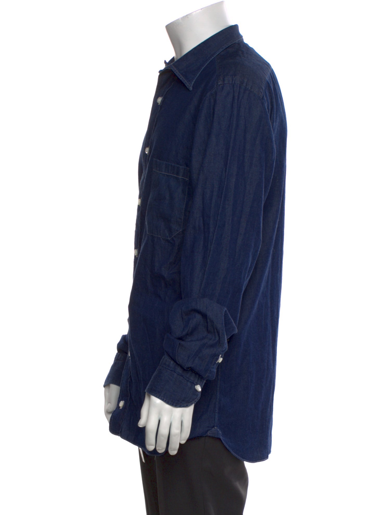 Rubinacci Long Sleeve Denim Shirt