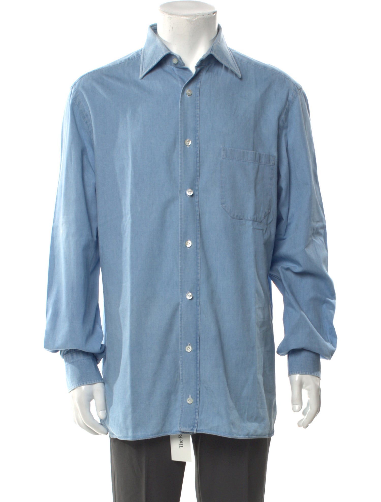 Rubinacci Long Sleeve Denim Shirt