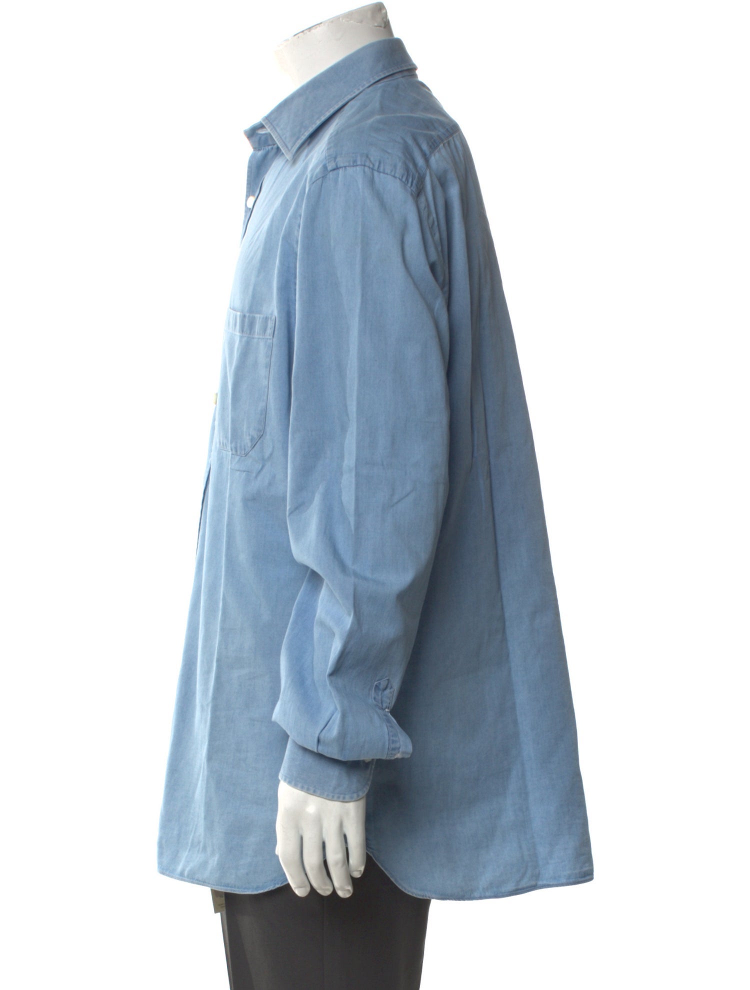 Rubinacci Long Sleeve Denim Shirt