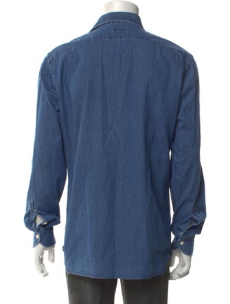 Rubinacci Long Sleeve Denim Shirt