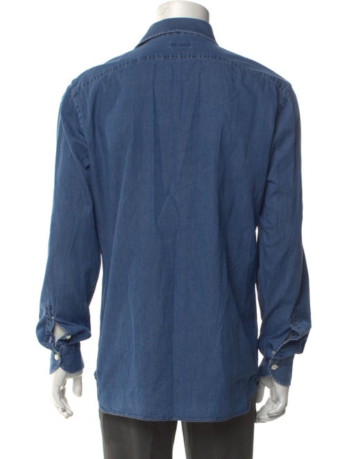Rubinacci Long Sleeve Denim Shirt