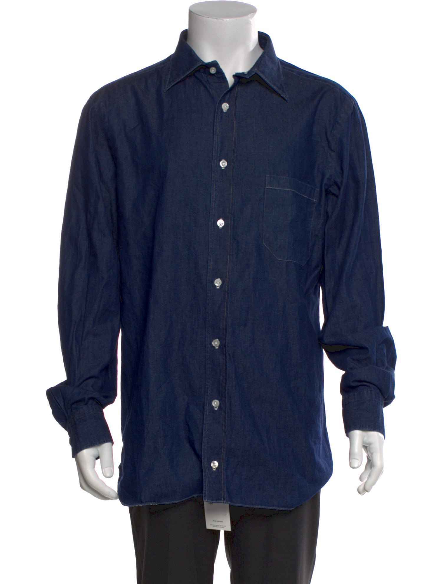 Rubinacci Long Sleeve Denim Shirt
