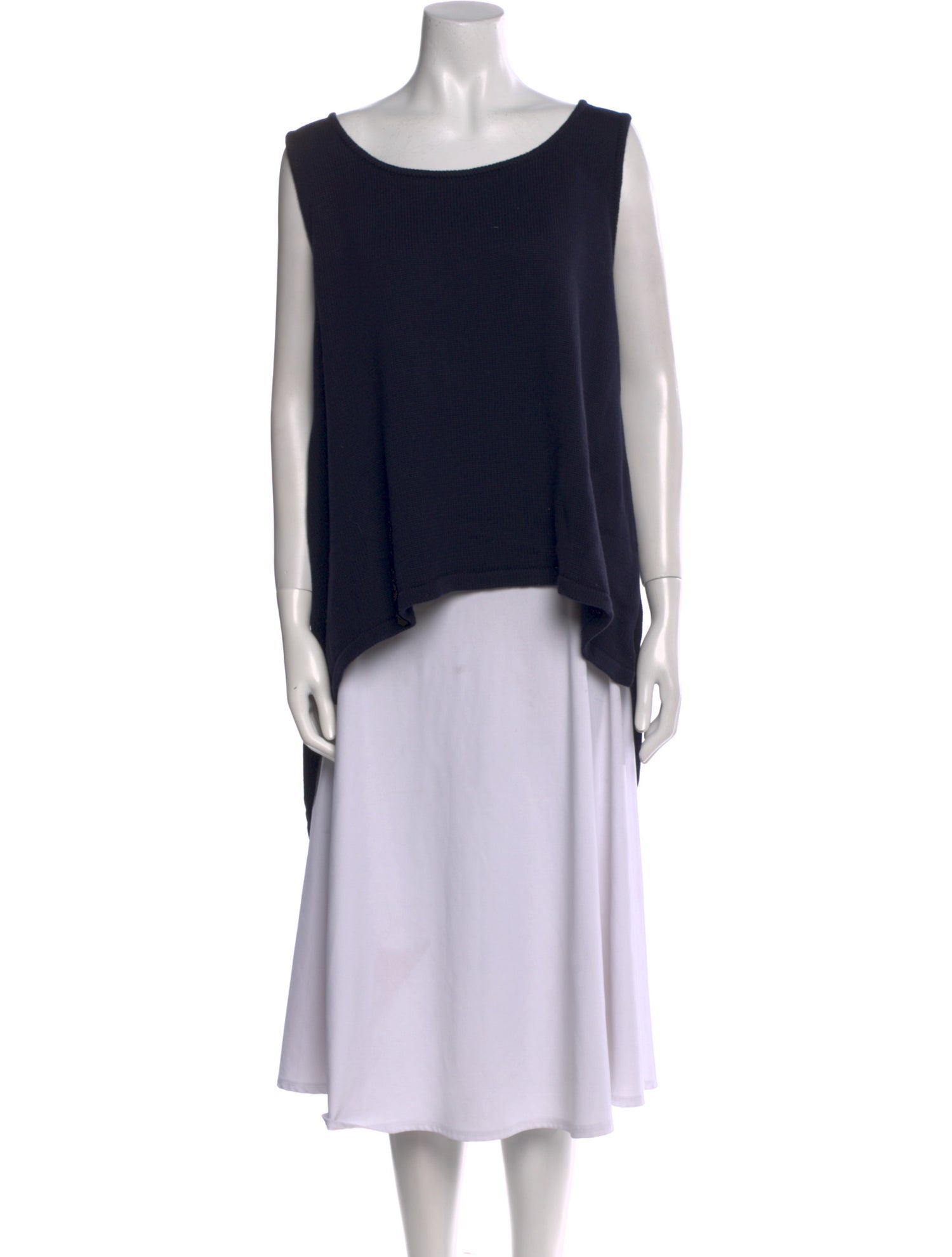 RISMAT by Y's Scoop Neck Sleeveless Top