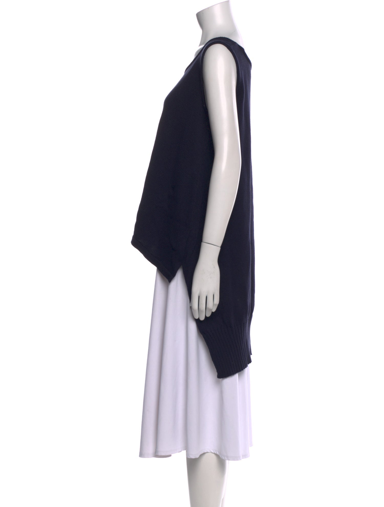 RISMAT by Y's Scoop Neck Sleeveless Top