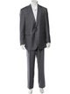 Stefano Ricci Wool Striped Two-Piece Suit