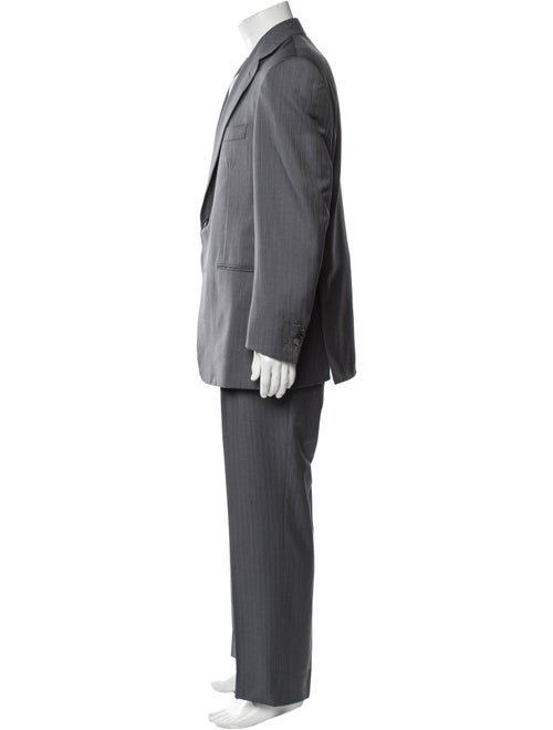 Stefano Ricci Wool Striped Two-Piece Suit