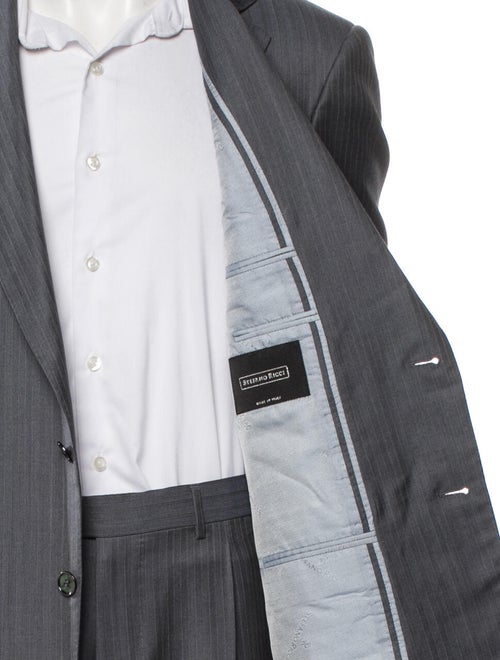 Stefano Ricci Wool Striped Two-Piece Suit