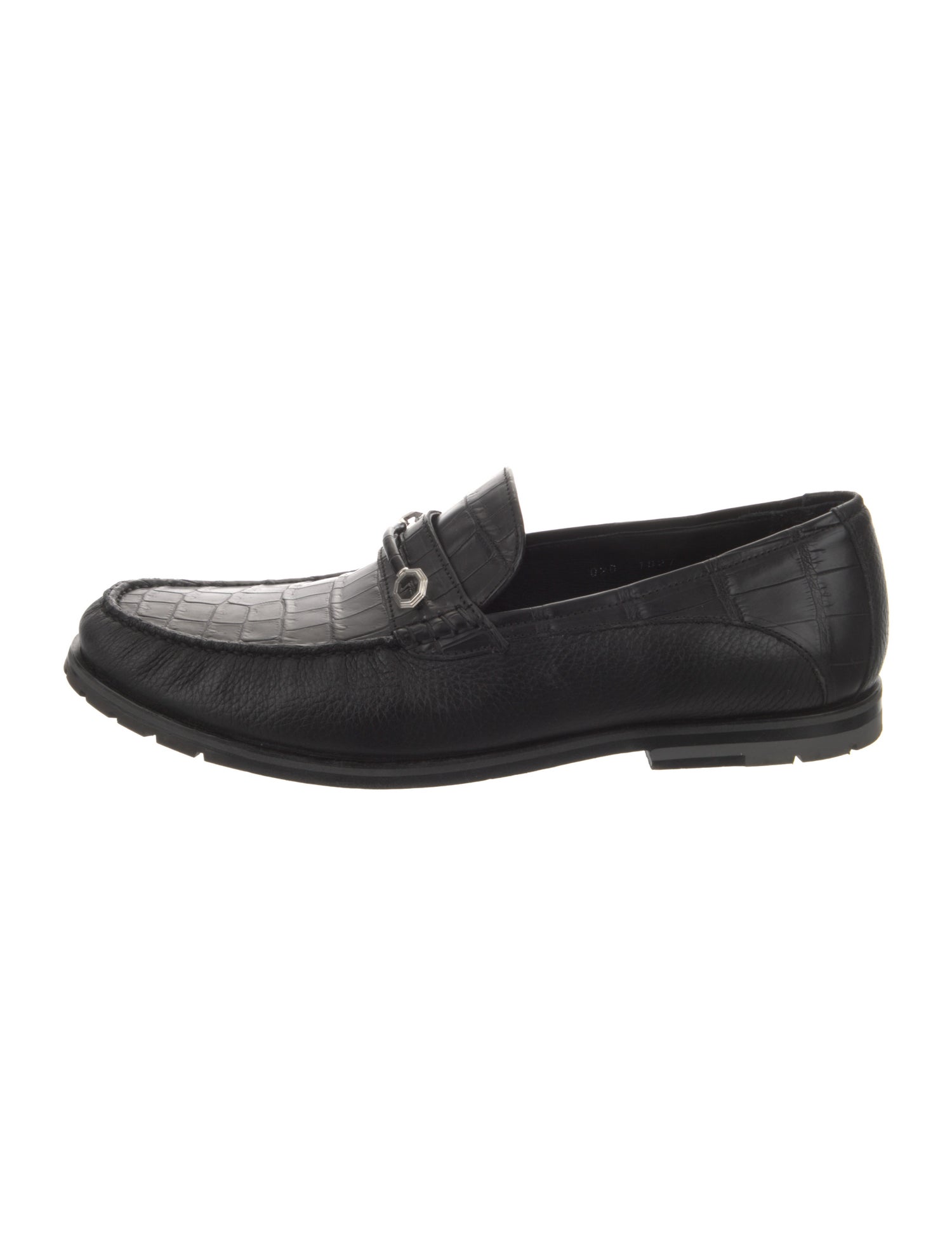 Stefano Ricci Leather Dress Loafers