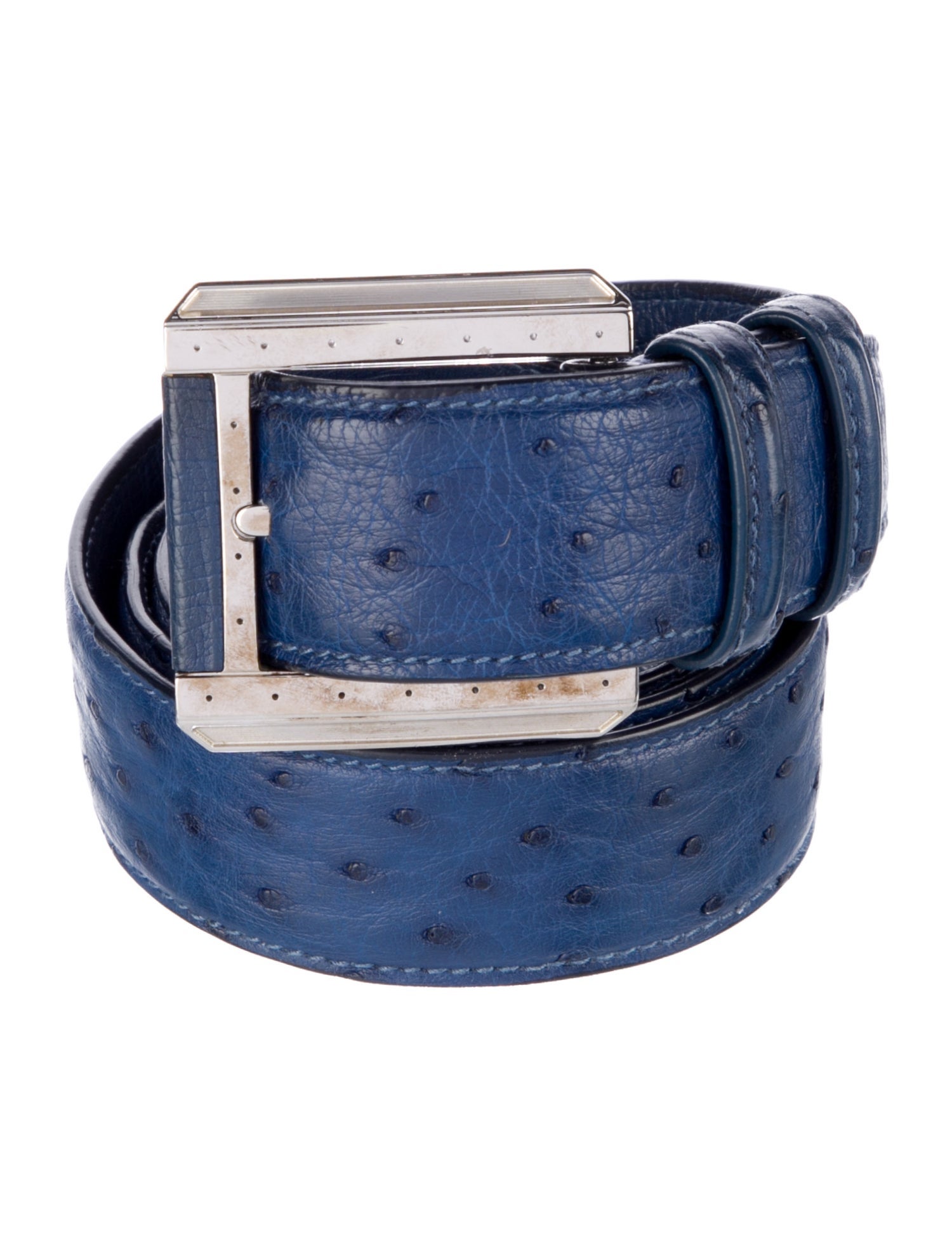 Stefano Ricci Ostrich Belt