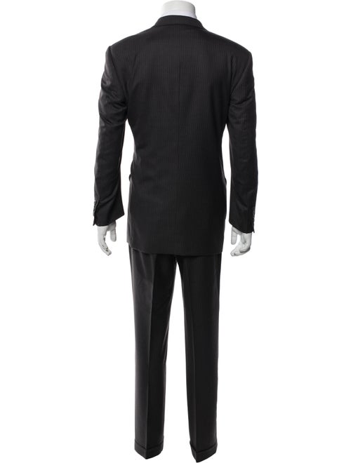 Stefano Ricci Wool Striped Two-Piece Suit