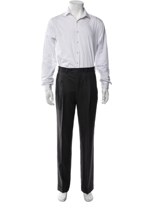 Stefano Ricci Wool Striped Two-Piece Suit
