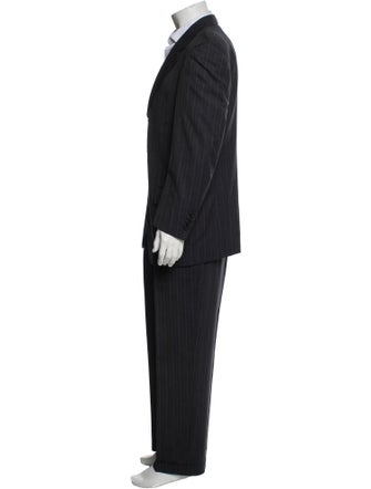 Stefano Ricci Wool Striped Two-Piece Suit
