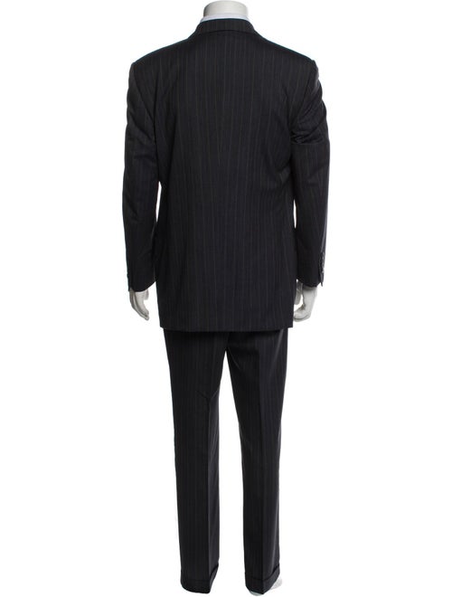 Stefano Ricci Wool Striped Two-Piece Suit