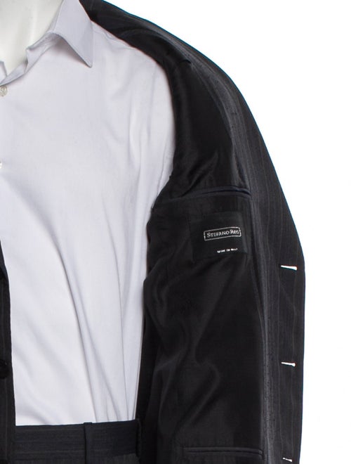 Stefano Ricci Wool Striped Two-Piece Suit