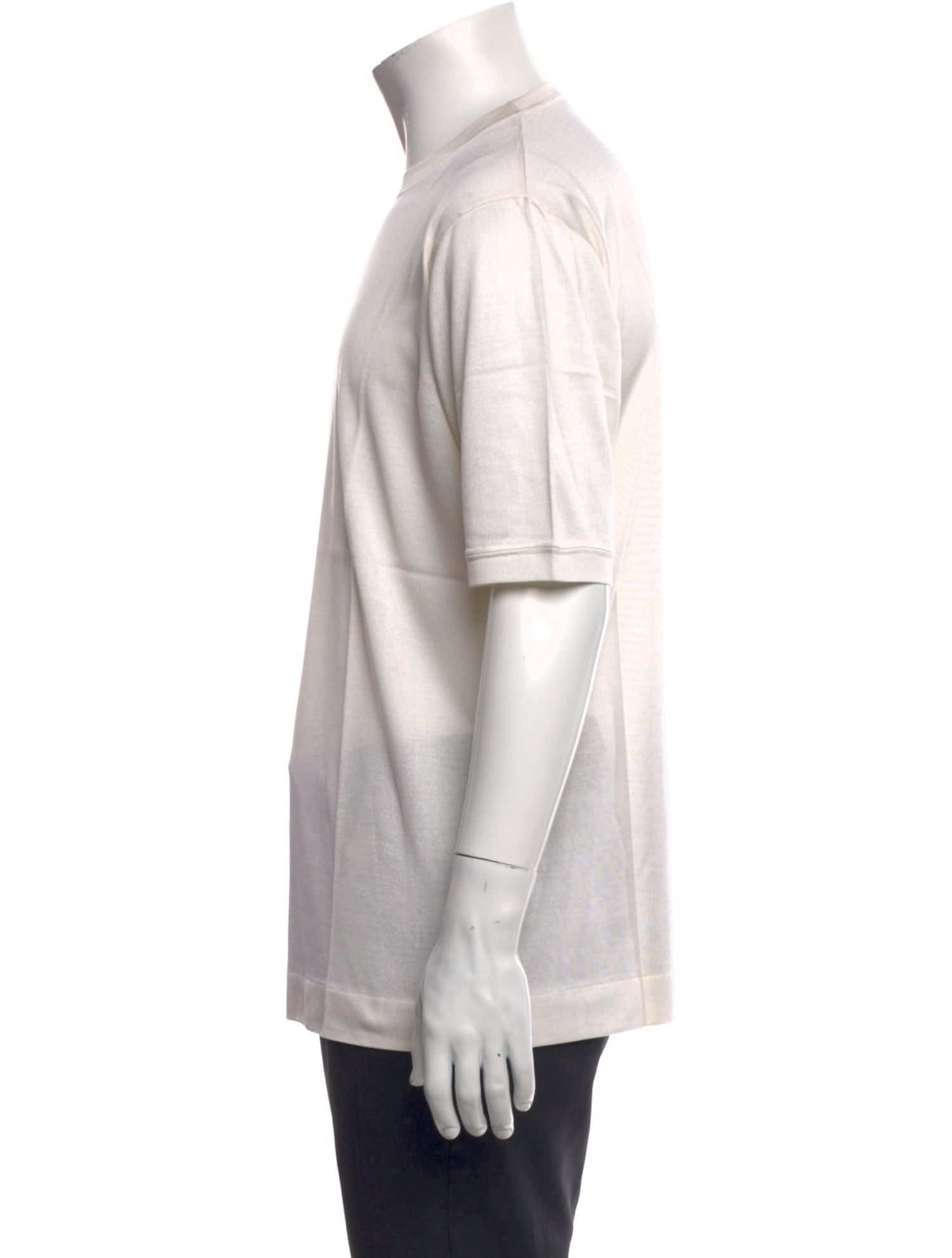 Stefano Ricci Silk Crew Neck T-Shirt